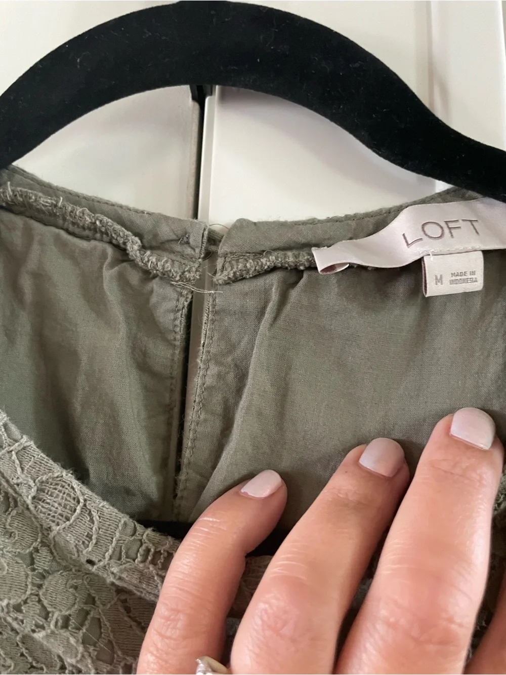 LOFT blouse soft